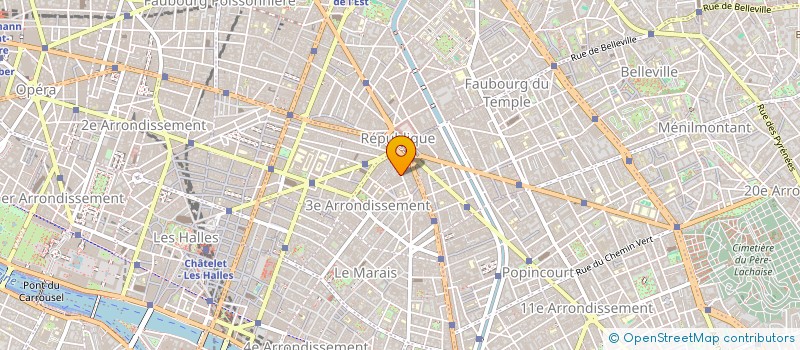 localisation de l'entreprise BEAU DEGAT  PARIS