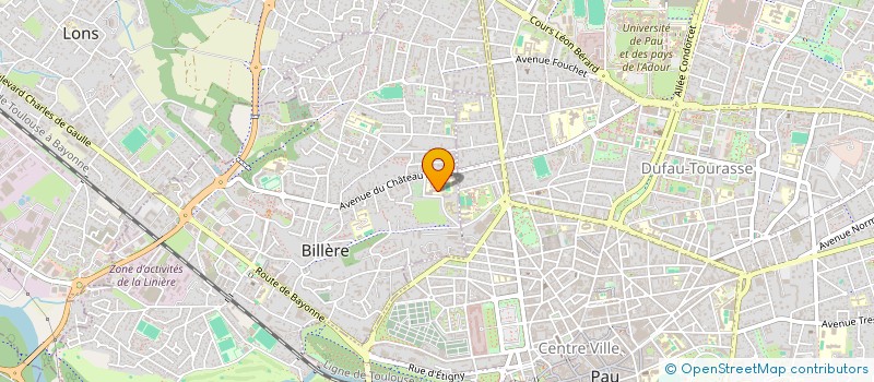 localisation de l'entreprise BEAU FRENE FORMATION à BILLERE