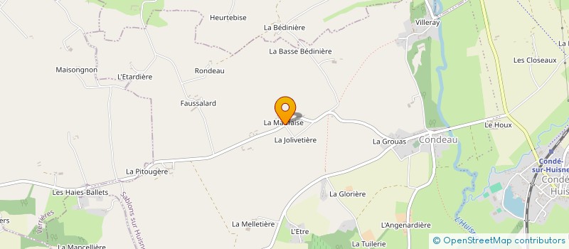 localisation de l'entreprise BEAU GESTE à SABLONS-SUR-HUISNE