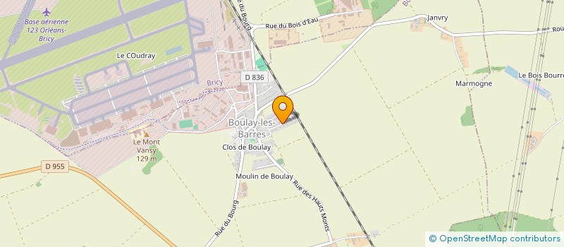 localisation de l'entreprise BEAU JOUEUR  BOULAY-LES-BARRES