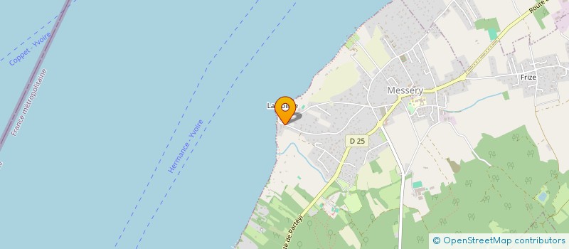 localisation de l'entreprise BEAU LAC  MESSERY