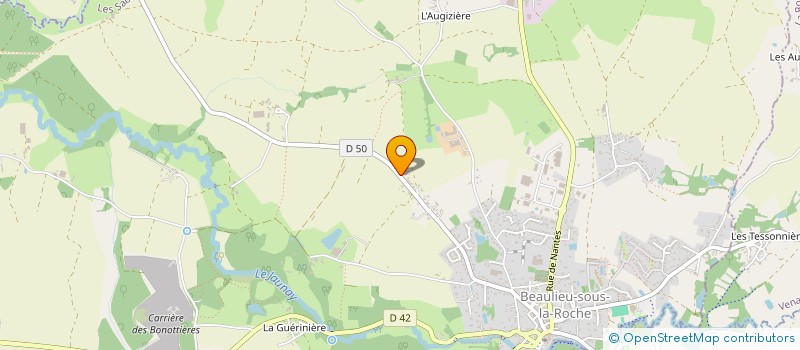 localisation de l'entreprise BEAU LIEU DE JEUX à BEAULIEU-SOUS-LA-ROCHE