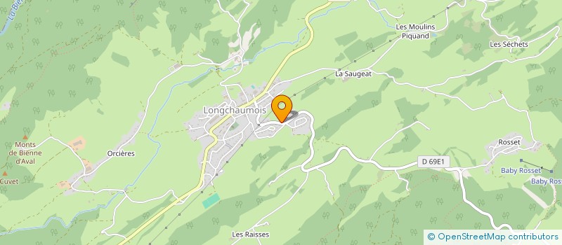 localisation de l'entreprise BEAU MAP  LONGCHAUMOIS