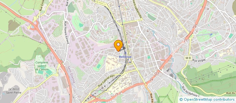 localisation de l'entreprise BEAU PAYSAGE  SAINT-ETIENNE