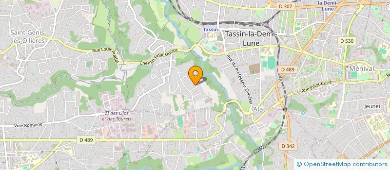 localisation de l'entreprise BEAU PRE  TASSIN-LA-DEMI-LUNE