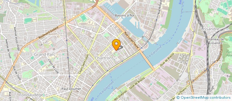 localisation de l'entreprise BEAU REMPART  BORDEAUX