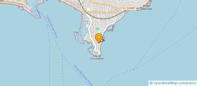 localisation de l'entreprise BEAU RIVAGE à CANNES
