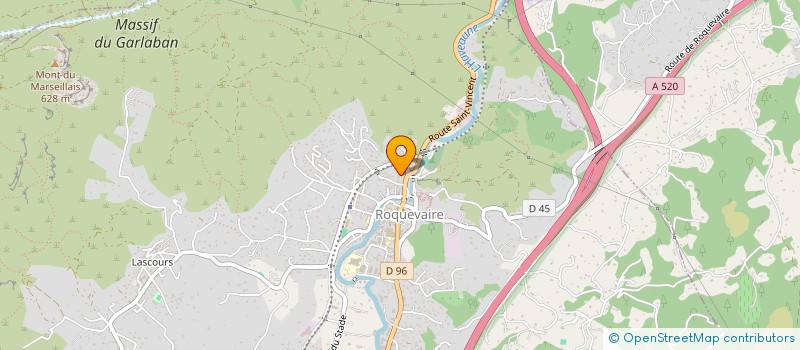 localisation de l'entreprise BEAU RIVAGE  ROQUEVAIRE