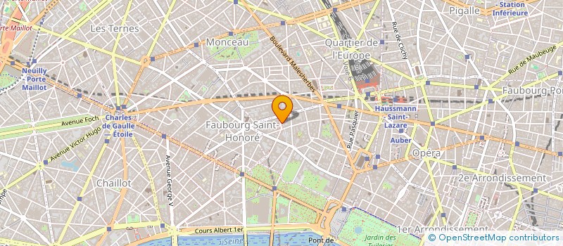 localisation de l'entreprise BEAU RIVAGE CONSTRUCTION VENTE IMMEUBLE à PARIS