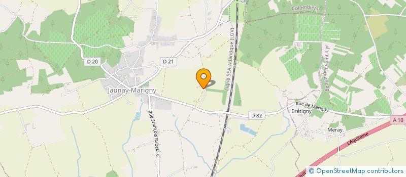 localisation de l'entreprise BEAU SEJOUR  JAUNAY-MARIGNY