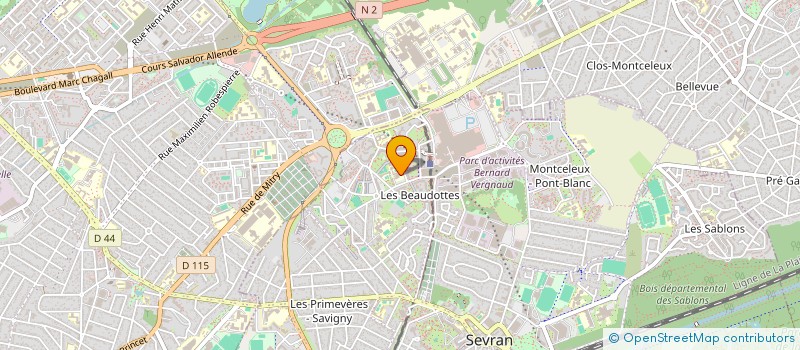 localisation de l'entreprise BEAU SEVRAN CIMENA à SEVRAN