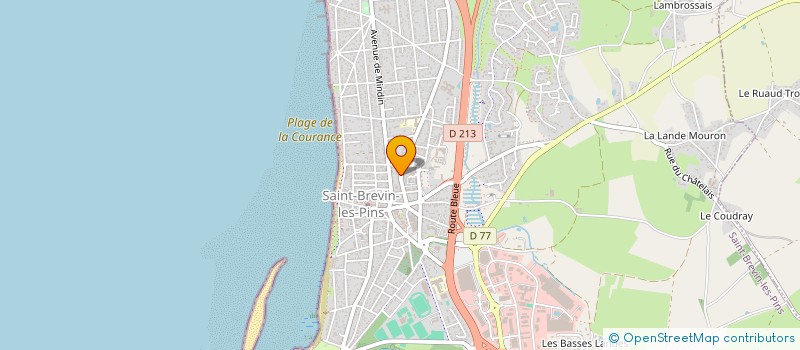 localisation de l'entreprise BEAU SITE à SAINT-BREVIN-LES-PINS