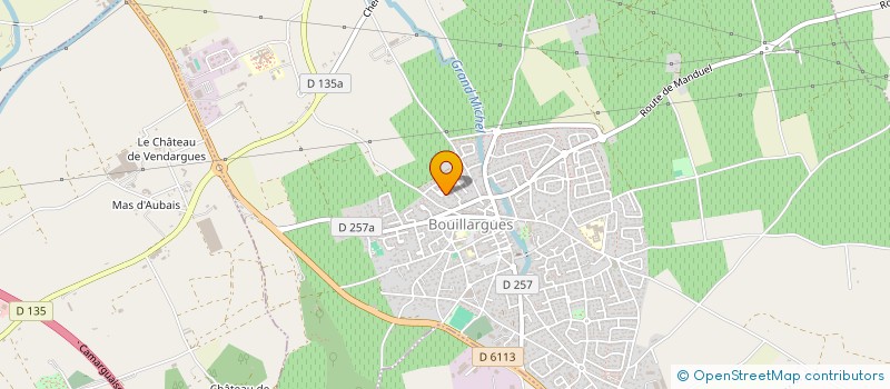 localisation de l'entreprise BEAU SITE  BOUILLARGUES