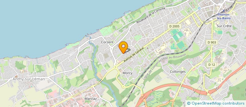localisation de l'entreprise BEAU SITE à THONON-LES-BAINS