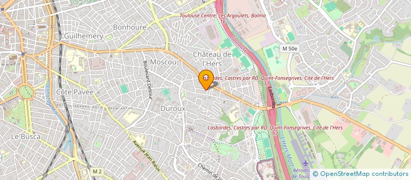 localisation de l'entreprise BEAU SOLEIL à TOULOUSE