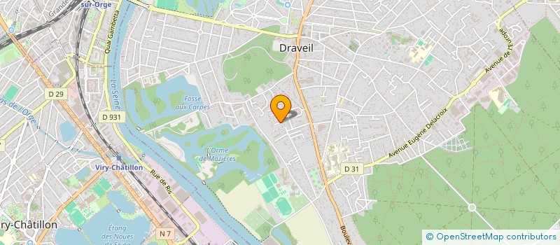 localisation de l'entreprise BEAU SOLEIL ASSOCIATION à DRAVEIL