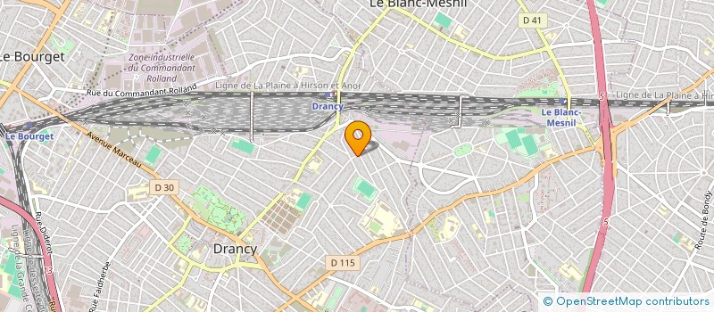 localisation de l'entreprise BEAU SOLEIL ESPOIR à DRANCY