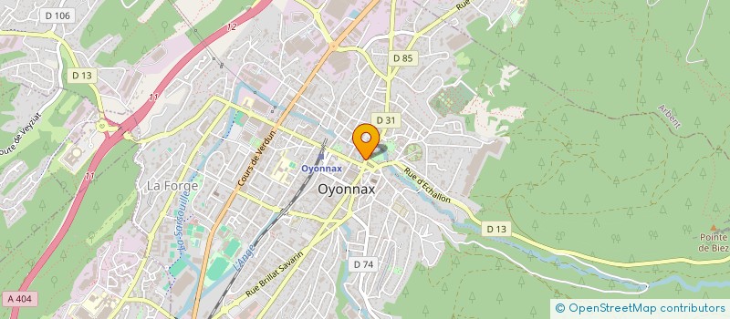 localisation de l'entreprise BEAU SOURIRE à OYONNAX