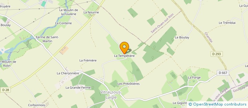 localisation de l'entreprise BEAU TRAVAIL à VITRAI-SOUS-L AIGLE