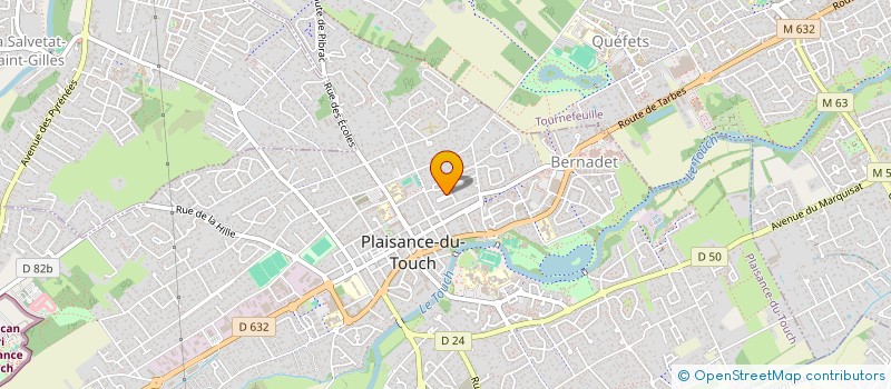 localisation de l'entreprise BEAU VIVRE  PLAISANCE-DU-TOUCH