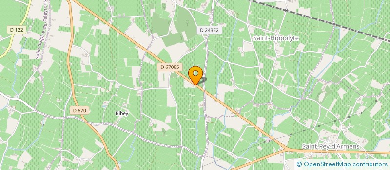 localisation de l'entreprise BEAUBATIT PERE ET FILS  SAINT-LAURENT-DES-COMBES