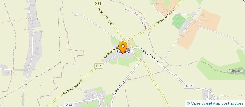 localisation de l'entreprise BEAUBOIS CONSTRUCTION  SERVAVILLE-SALMONVILLE