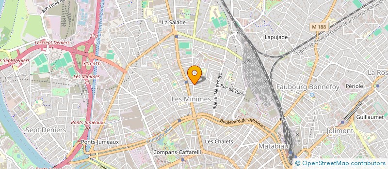 localisation de l'entreprise BEAUBRUN EPHRAIM ARMEDE  TOULOUSE