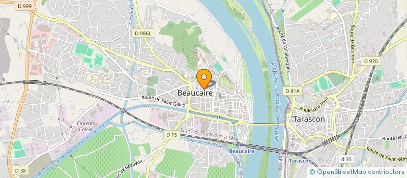 localisation de l'entreprise BEAUCAIRE ARMATURES à BEAUCAIRE