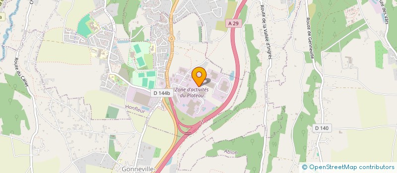 localisation de l'entreprise BEAUCAMP LOGISTIQUE à HONFLEUR