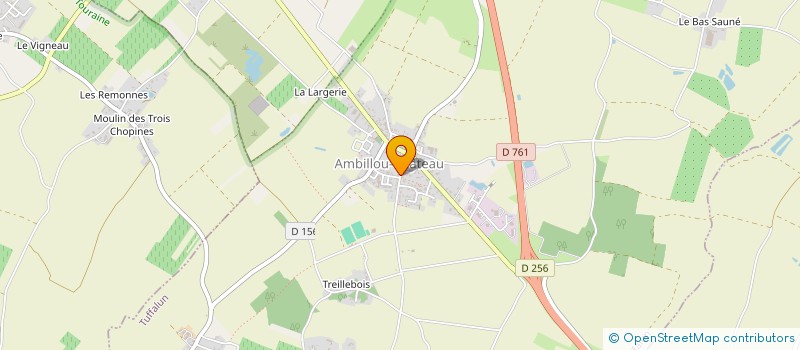 localisation de l'entreprise BEAUCASTEL  TUFFALUN