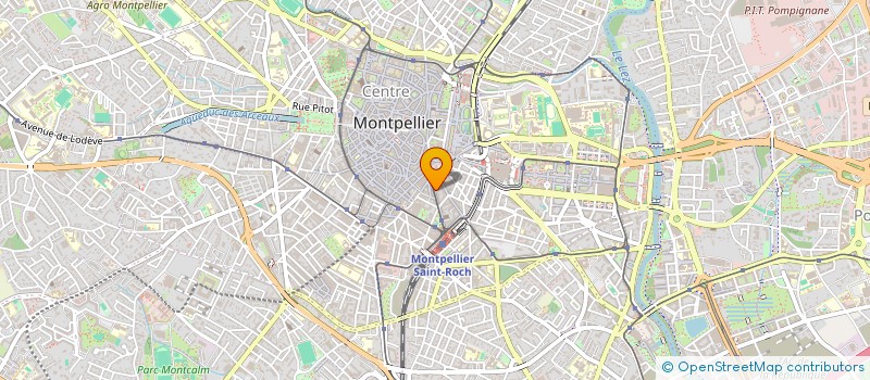 localisation de l'entreprise BEAUCASTEL à MONTPELLIER