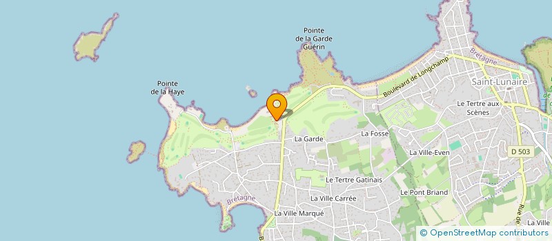 localisation de l'entreprise BEAUCE BRETAGNE à SAINT-BRIAC-SUR-MER