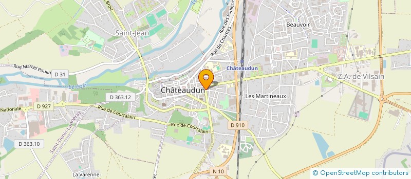 localisation de l'entreprise BEAUCE DUNOISE à CHATEAUDUN