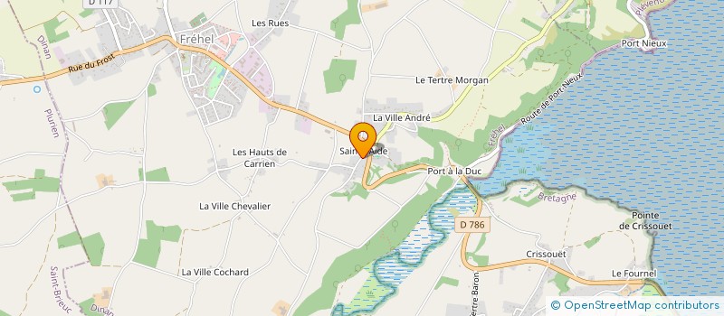 localisation de l'entreprise BEAUCE ET FILS  FREHEL