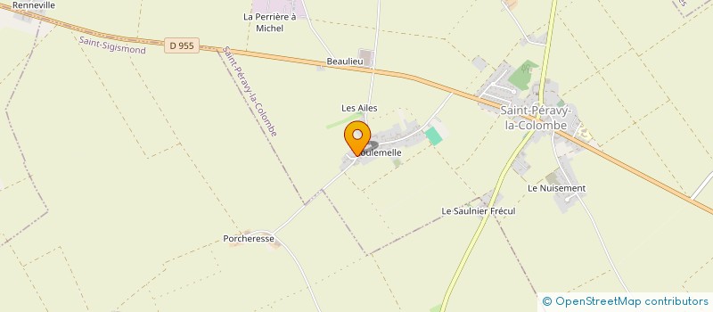 localisation de l'entreprise BEAUCE LOIRE AGRI à SAINT-SIGISMOND
