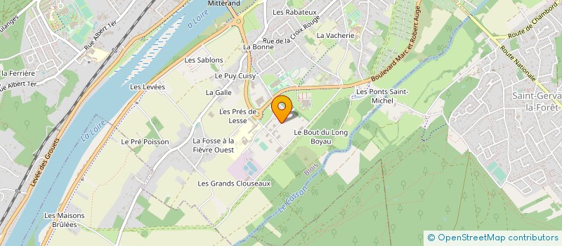 localisation de l'entreprise BEAUCE SOLOGNE CONSTRUCTION à BLOIS