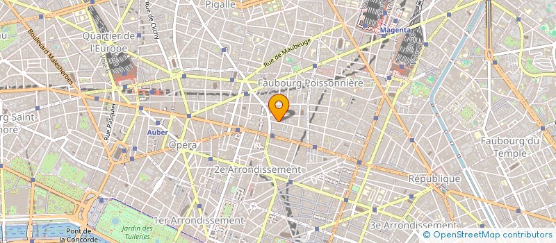 localisation de l'entreprise BEAUCHAMP  PARIS