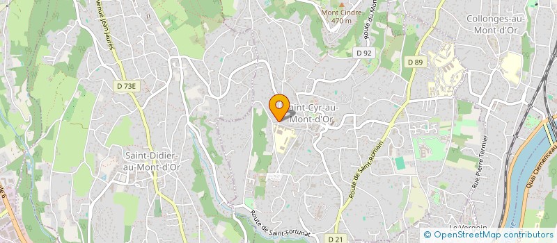 localisation de l'entreprise BEAUCHAMPS INVEST  SAINT-CYR-AU-MONT-D'OR