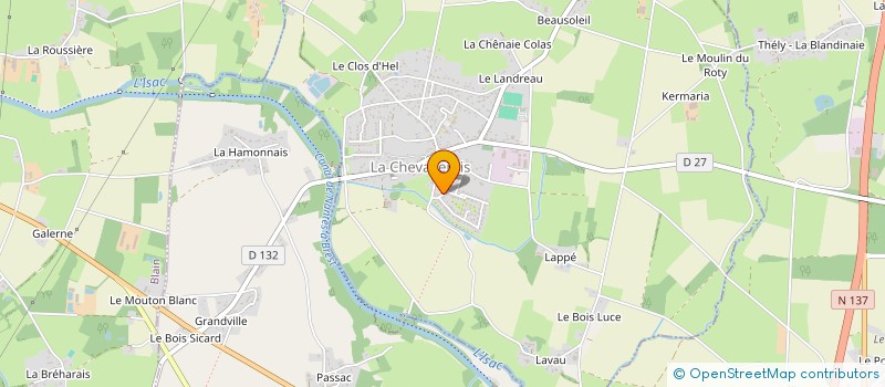 localisation de l'entreprise BEAUCHENE-JOULAIN  HERIC