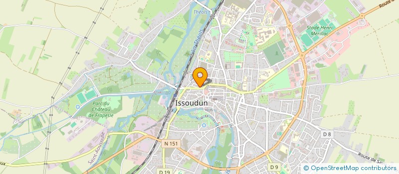 localisation de l'entreprise BEAUCIER CEDRIC  ISSOUDUN