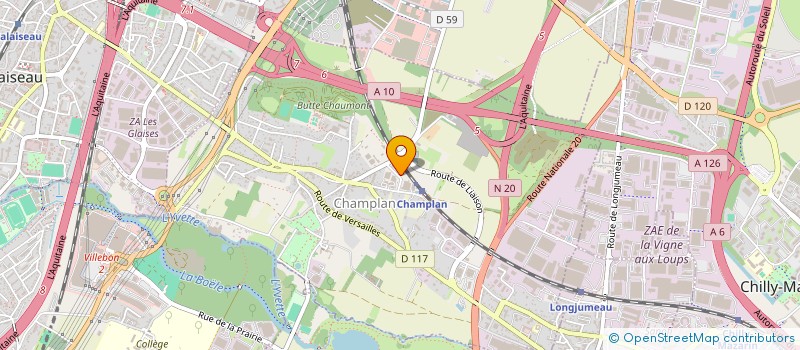 localisation de l'entreprise BEAUCLAIR FD à CHAMPLAN