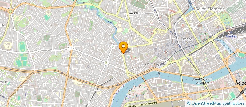 localisation de l'entreprise BEAUDIS à NANTES