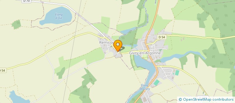 localisation de l'entreprise BEAUDOIN  SAINTE-MENEHOULD