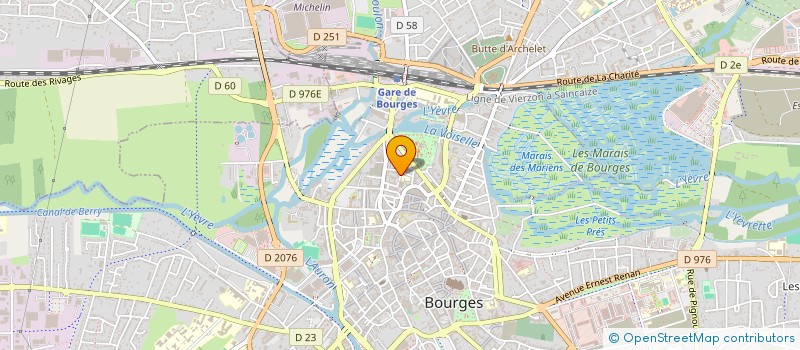 localisation de l'entreprise BEAUDOIN CHENEAU INDIVISION  BOURGES