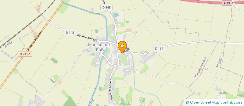 localisation de l'entreprise BEAUDOUIN à MAREAU-AUX-BOIS