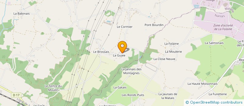 localisation de l'entreprise BEAUDOUIN SCHIFFNER  MALVILLE