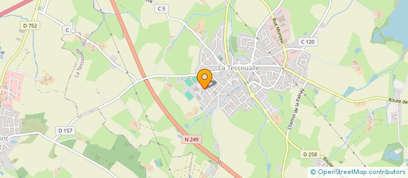 localisation de l'entreprise BEAUER  MAZIERES-EN-MAUGES