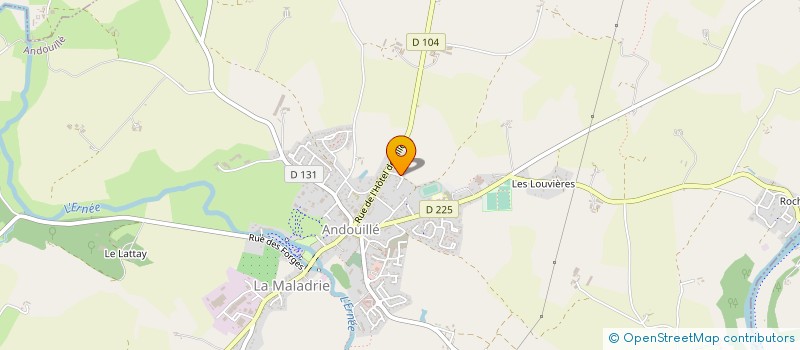 localisation de l'entreprise BEAUFILS  ANDOUILLE