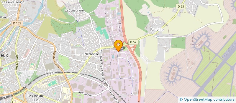 localisation de l'entreprise BEAUFILS DEVELOPPEMENT  EVREUX