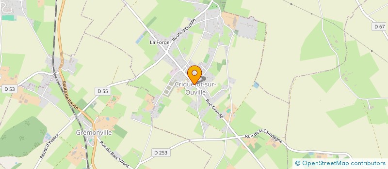 localisation de l'entreprise BEAUFILS MATHIEU  CRIQUETOT-SUR-OUVILLE